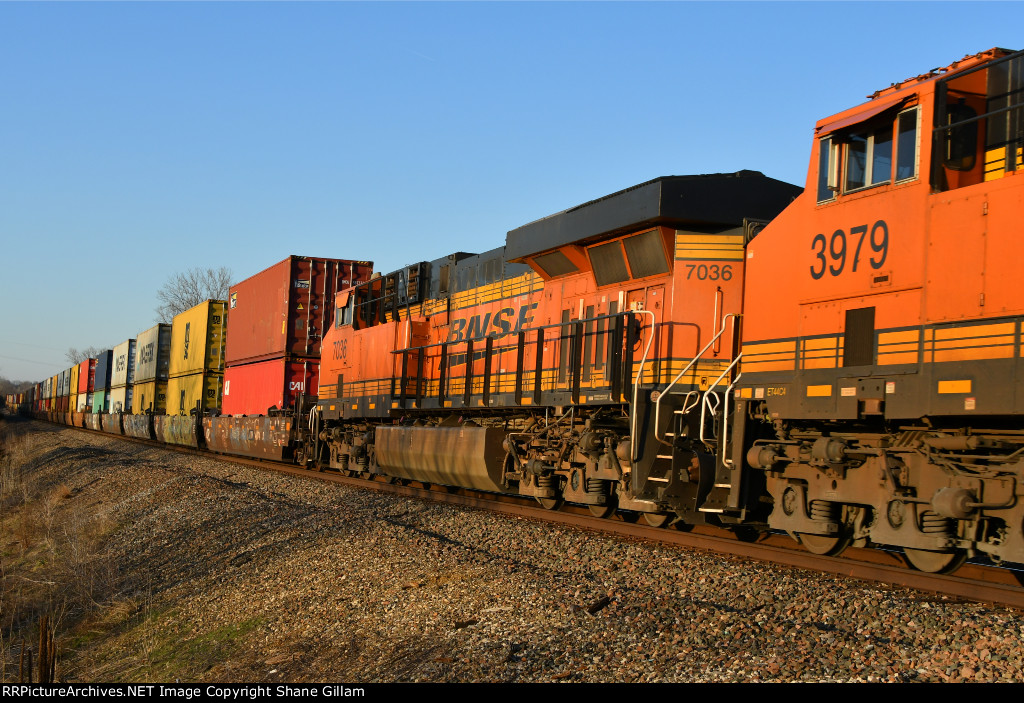 BNSF 7036 Roster